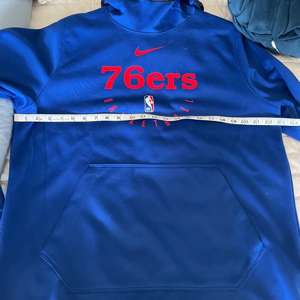 Philadelphia 76ers Nike Men’s L Spotlight Performance Hoodie Sixers Sweatshirt - Picture 7 of 8